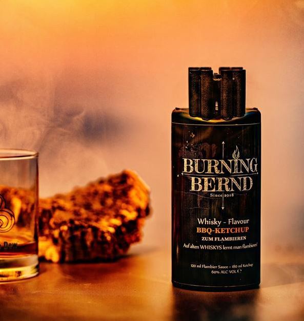 Burning Bernd – BBQ – Ketchup & Whisky Flavour Flambiersauce (Saucen – Kombi) #562