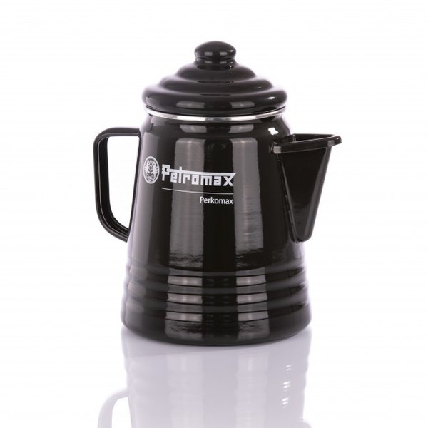Perkolator "Perkomax" schwarz Camping Outdoor Kaffee Tee Geschirr 1,5 Liter #683