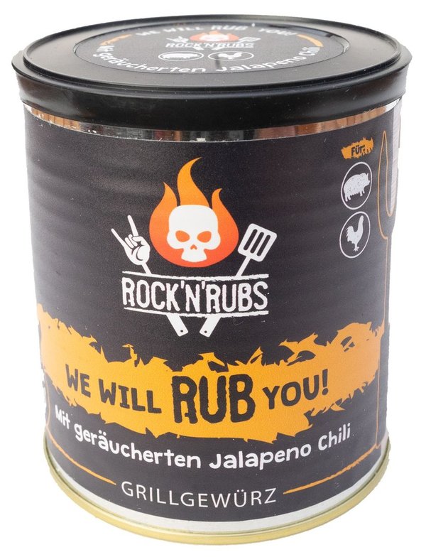ROCK'N'RUBS We will Rub you! Gewürzmischung Gewürz Rub #594