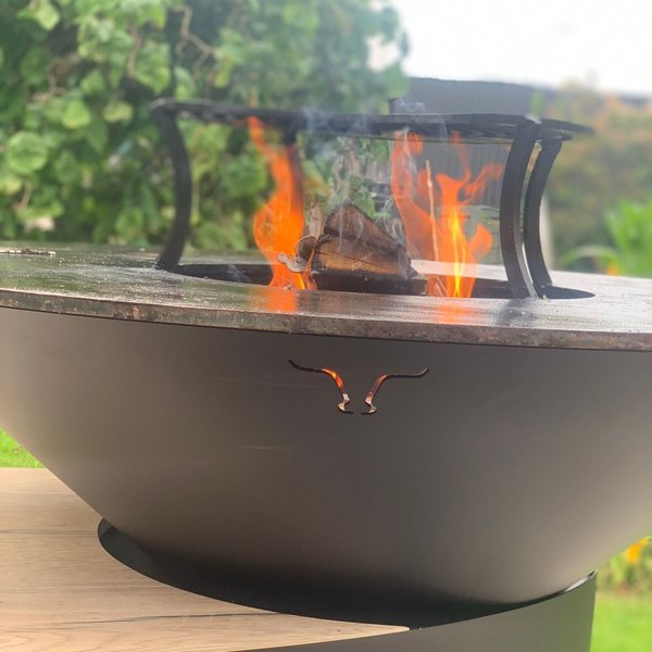 Der BBQ FireWeyck I die Feuerplatten / Grillring Outdoorküche  #686